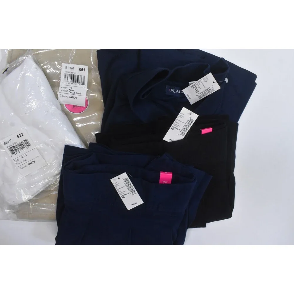The Childrens Place Bulk Lot Of 9 Girls Size XL 14/16 Mixed Season Tops Bottoms